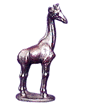 Giraffe     W : 9 cm  H : 21 cm  WT : 300 g
