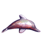 Dolphin     W : 27 cm  H : 13 cm  WT : 800 g