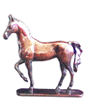 Horse     W : 22 cm  H : 24 cm  WT : 1440 g