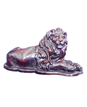 Lion     W : 22 cm  H : 12 cm  WT : 1280 g