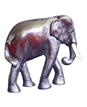 Elephant     W : 14 cm  H : 13 cm  WT : 580 g