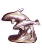 Dolphin     W : 11 cm  H : 12 cm  WT : 500 g