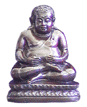 Fat Buddha Sitting     W : 13 cm  H : 16 cm  WT : 1300 g