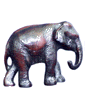Elephant     W : 12 cm  H : 9 cm  WT : 380 g