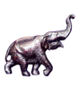Elephant     W : 25 cm  H : 23 cm  WT : 1800 g