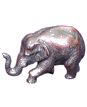 Elephant     W : 12 cm  H : 7 cm  WT : 300 g
